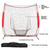 7x7ft Baseball Softball Teeball Practice Net Batting Hitting Pitching Training Net