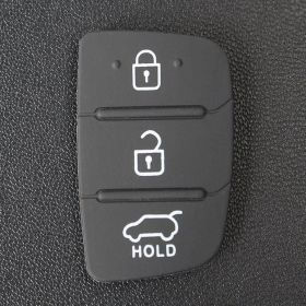 3-key 4-key Car Key Button Leather Case (Option: Hyundai 3 Key SUV)