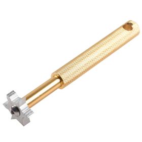 Hexagonal Cleaning Tool   Tool Dry  Repair Tool  Supplies (Color: Gold)