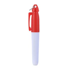 Simple Marking Pen Marking Pen Triangle Hook Marking Pen (Color: Red)