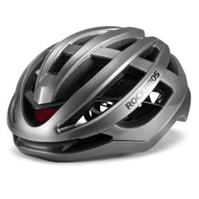 Locke Brothers Riding Helmet Pneumatic Bicycle Helmet (Option: Titanium color-M)