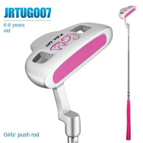 Golf Children Start To Learn The Cue Club (Option: Pink-6to8 years old)