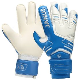 Football goalkeeper gloves (Option: Blue-5number)