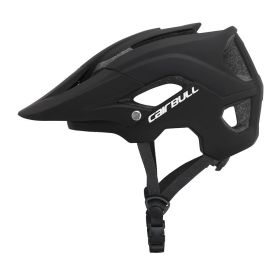 All-Terrain Mountain Road Bike Riding Safety Helmet (Option: Black-L)