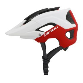 All-Terrain Mountain Road Bike Riding Safety Helmet (Option: White-L)