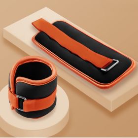 Students' Sandbag Leggings And Children's Dance Weight-bearing Running Training (Option: Black orange-1kg-2PCS)