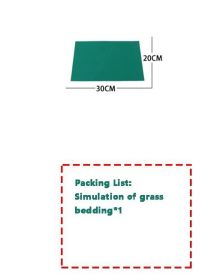 Golf Training Mat For Swing Parent-child Toys Ball Trace Directional Mat Swing Path Pads Swing Practice Pads (Option: Simulation of grass bedding)