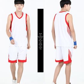 Basketball Sports Suit Men's Summer Casual Wear Sleeveless Thin Vest Running Suit Shorts Sportswear (Option: K-4XL)