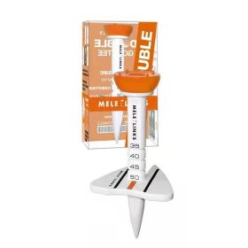 Silica Gel 1 Pc Golf Tee Set Accessories (Color: Orange)