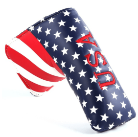 Golf putter cover (Option: Flag-Color)