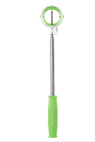 Free Retractable Stainless Steel Golf Ball Picker (Option: Green-1PC)