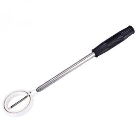 8-section Antenna Pole Stainless Steel Ball Picker (Color: White)