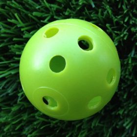 Golf Sporting Goods Hollow Colored Balls (Option: Green-35PCS)