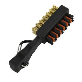 Golf Club Double-sided Brush To Clean The Ball Head (Option: Blackorange)