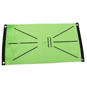 Golf Swing Hitting Mat Family Indoor Mat Thickening Practice Mat (Option: Punch)