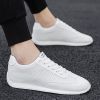 White Leather Sneakers Men Women Boys Girls Sport Vulcanized Casual Shoes Comforthable Spring Fashion School Student Tennis Sale