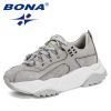 BONA 2022 New Designers Running Shoes Sport Shoes Ladies Athletic Shoes Sneakers Women Walking Jogging Footwear Zapatos De Mujer