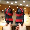 Children's Summer Boys Girls Leather Sandals Baby Shoes Kids Flat Child Beach Shoes Sports Soft Non-slip Casual Toddler Sandals