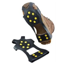 Outdoor anti-skid shoe cover; ice and snow ground; suitable for 10 teeth outdoor ice claw (Number of teeth: 10 teeth M code)