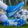 Large size youth adult football shoes long spikes short spikes sports football shoes