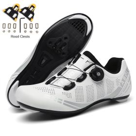 Men Sapatilha Ciclismo Mtb Sport Cycling Shoes Spd Cleats Road Bike Boots Women Speed Sneaker Racing Mountain Bicycle Shoes Flat (Color: Lavender, size: 36)