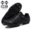 Men Sapatilha Ciclismo Mtb Sport Cycling Shoes Spd Cleats Road Bike Boots Women Speed Sneaker Racing Mountain Bicycle Shoes Flat