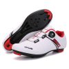 MTB Cycling Shoes Men Sport Self-locking Road Bike Boots Speed Sneaker Racing Women Bicycle Shoes Flat Cleats Mountain SPD Clits