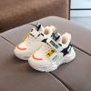 2022 Autumn/Winter Children Shoes Boys Girls Leather Sport Sneakers Plush Fashion Waterproof Non-slip Warm Kids Running Shoes