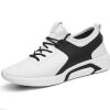 New Men's Sports Shoes Autumn and Winter Korean Plus Cotton Male Breathable Casual Sneakers Man PU Shoes Trend Running Shoes