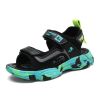 2021 New Kids Sandals Boys Beach Sport Children Flats Breathable Anti-slippery Boys Closed Toe Slippers Sandalias Shoes