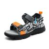 2021 New Kids Sandals Boys Beach Sport Children Flats Breathable Anti-slippery Boys Closed Toe Slippers Sandalias Shoes