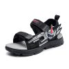 2021 New Kids Sandals Boys Beach Sport Children Flats Breathable Anti-slippery Boys Closed Toe Slippers Sandalias Shoes