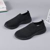 Summer Mesh Women Sock Shoes Breathable Women Sport Shoes Non-slip Sneakers Women Lightweight Slip On Flat Loafers Plus Size 42