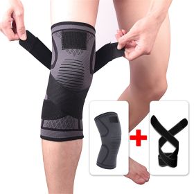 Knee Sleeve Fit Support - for Sports,Joint Pain and Arthritis Relief, Improved Circulation Compression - Single (Color: Black, size: X-Large)