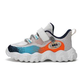 Kids Running Sneakers Summer Breathable Children Sport Shoes Air Mesh Tenis Infantil Boy Basket Footwear Girl Chaussure Enfant (Color: white kids shoes, size: 11.5)