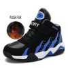 Waterproof Kids Sport Shoes High Top Boys Basketball Shoes Spring Autumn Leather Running Shoes Non-slip Sneakers Tenis Infantil