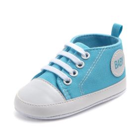 Canvas Classic Sports Sneakers Baby Boys Girls First Walkers Shoes Infant Toddler Soft Sole Anti-slip Baby Shoes (Style: 5, size: 11cm)