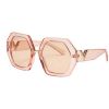 Fashion Luxury Square Ladies Fashion Brand Designer Retro Sun Glasses