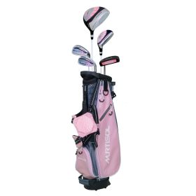 11-13 Years Right-Hand Junior Golf Club 5-Piece Set (Color: Pink)