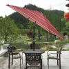 Outdoor Patio 9-Feet Market Table Umbrella