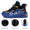 Boys Running Shoes Winter Fashion Children Sport Shoes Pu Leather Waterproof Kids Sneakers Warm Plus Fur Boots Trekking Shoes