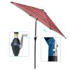 Outdoor Patio 9-Feet Market Table Umbrella