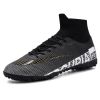 Original Trend Men Soccer Shoes Adult Kids TF/FG High Ankle Football Boots Grass Training Sport Footwear Cleats Sneakers 35-45