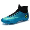 Men Soccer Shoes Unisex Football Shoes Cleats Ankle Football Boots Students Training Sneakers Kids Outdoor Sports Shoes