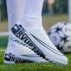 Large size youth adult football shoes long spikes short spikes sports football shoes