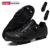 Men Sapatilha Ciclismo Mtb Sport Cycling Shoes Spd Cleats Road Bike Boots Women Speed Sneaker Racing Mountain Bicycle Shoes Flat