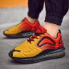 JJ tiger The latest color matching couples sky Eye air cushion shoes for men and women casual sports shoes (36-46 optional)