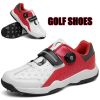 New Style Rotating Buckle Men's Golf Shoes Waterproof Non-slip Golf Training Shoes Outdoor Sports Men's Shoes