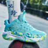 Men's Shoes Basketball Breathable Cushioning Non-Slip Sports Shoes Gym Training Athletic Basketball Sneakers Women