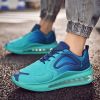 JJ tiger The latest color matching couples sky Eye air cushion shoes for men and women casual sports shoes (36-46 optional)